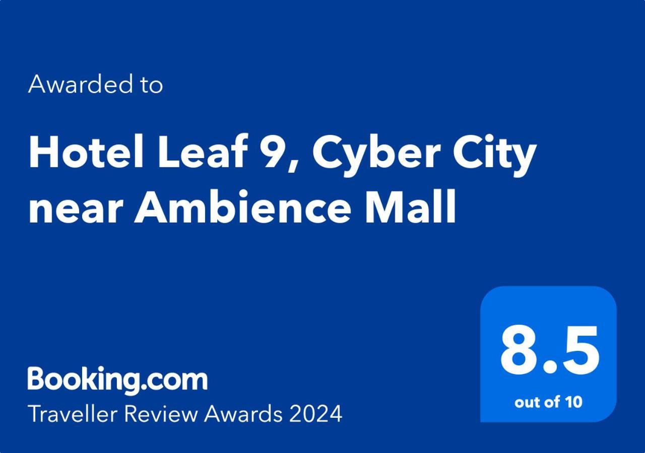 غورغاون Hotel Leaf 9, Cyber City Near Ambience Mall المظهر الخارجي الصورة
